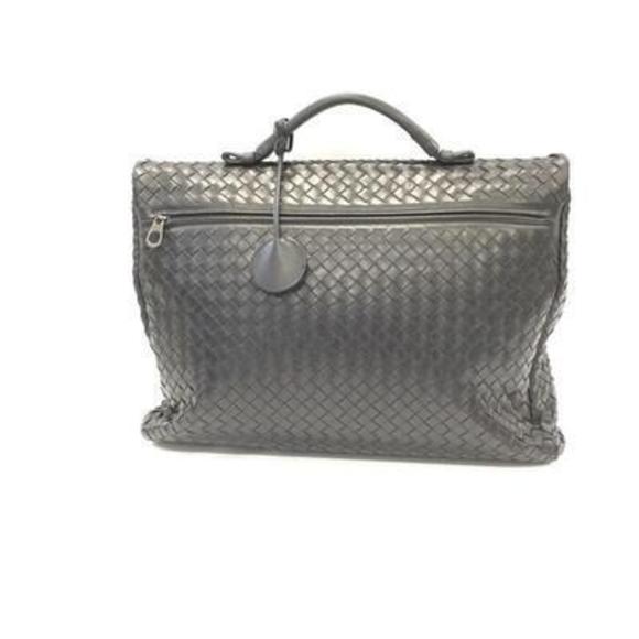 Bottega Veneta Business Bag Black Lambskin - Picture 2 of 10